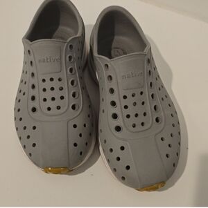 Native Kids Gray Water Shoes